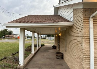 Veranda Roof Installation